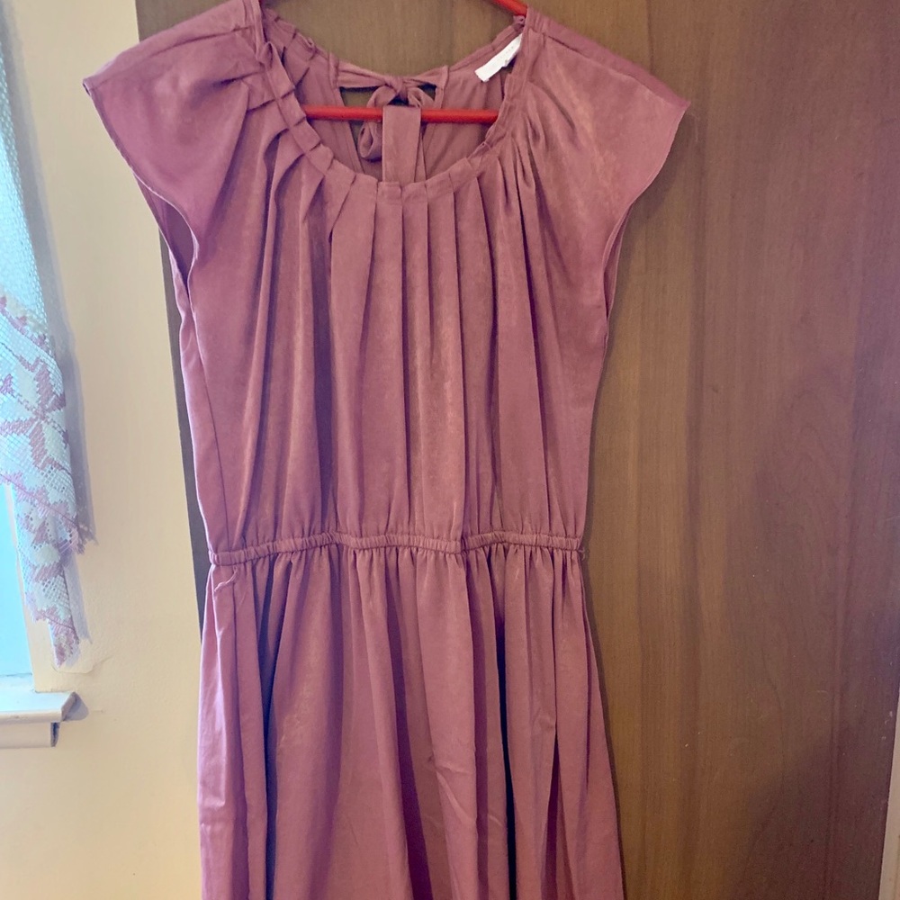 Lauren Conrad Rose Mauve Dress